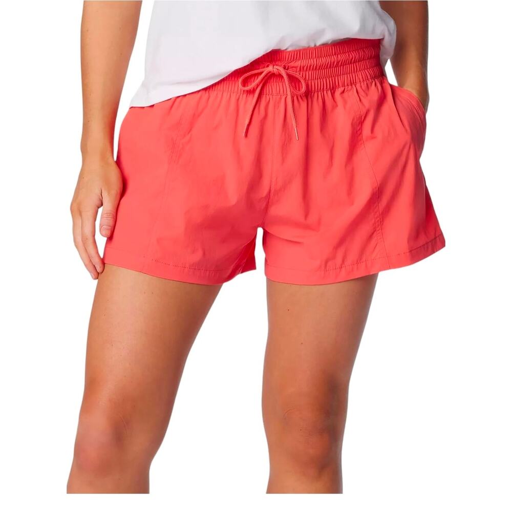 NWT Columbia Women's Boundless Trek Active Shorts | Juicy Coral | X-Large